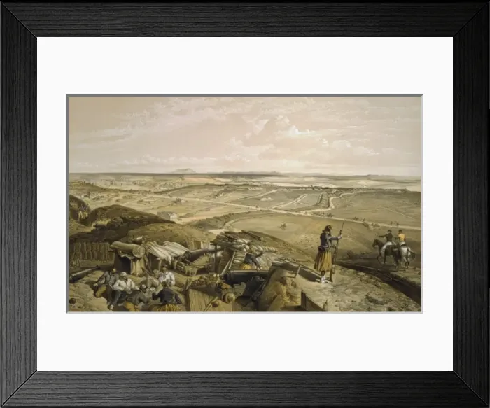 Framed Print : Bastion du Mat, from the central bastion Framed Print : Bastion du Mat, from the central bastion