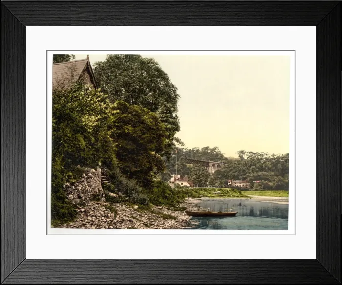 Framed Print : Viaduct, II. Lydbrook (Lower), England Framed Print : Viaduct, II. Lydbrook (Lower), England