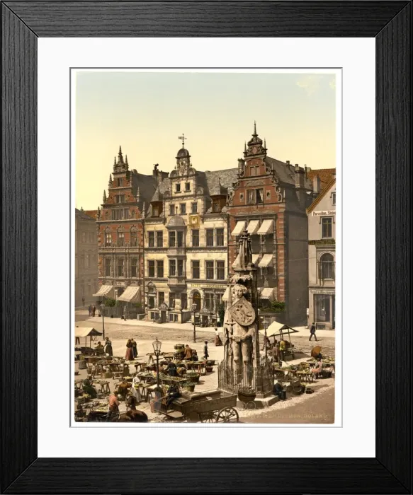 Framed Print : Rolands Monument, Bremen, Germany Framed Print : Rolands Monument, Bremen, Germany