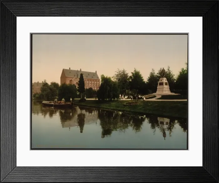 Framed Print : Van der Werf Park, Leyden, (i. e. Leiden) Holland Van der We Framed Print : Van der Werf Park, Leyden, (i. e. Leiden) Holland Van der We