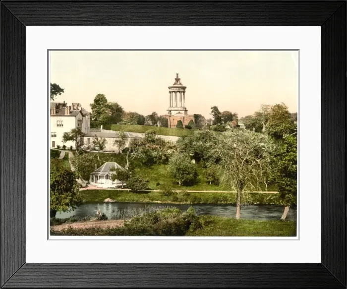 Framed Print : Burns Monument, Ayr, Scotland Framed Print : Burns Monument, Ayr, Scotland