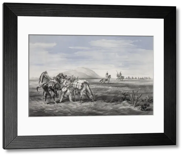 Framed Print : A parley: prepared for an emergency Framed Print : A parley: prepared for an emergency