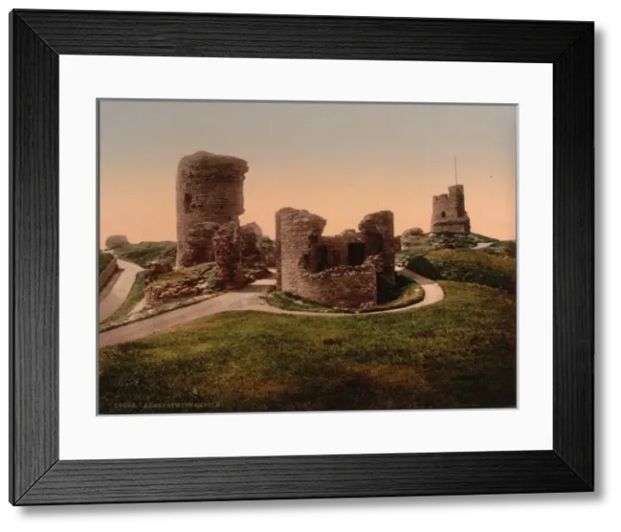 Framed Print : The castle, Aberystwith, Wales Framed Print : The castle, Aberystwith, Wales