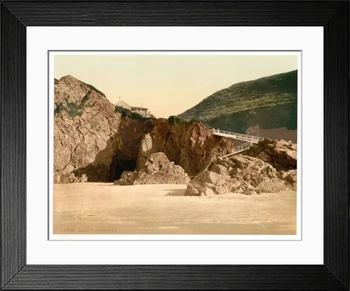 Framed Print : Jersey, Plemont, I, Channel Islands, England Framed Print : Jersey, Plemont, I, Channel Islands, England