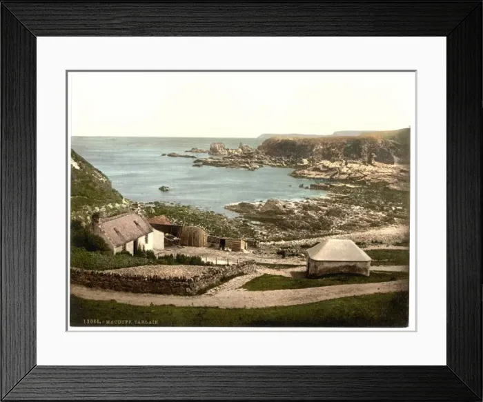 Framed Print : Tarlair, Macduff, Scotland Framed Print : Tarlair, Macduff, Scotland