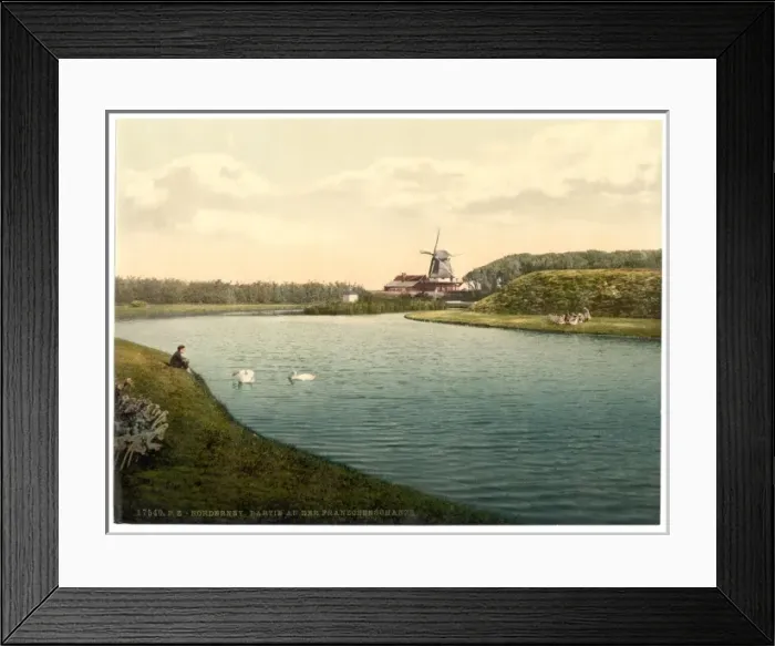 Framed Print : The Franzosenschanze, Norderney, Germany Framed Print : The Franzosenschanze, Norderney, Germany