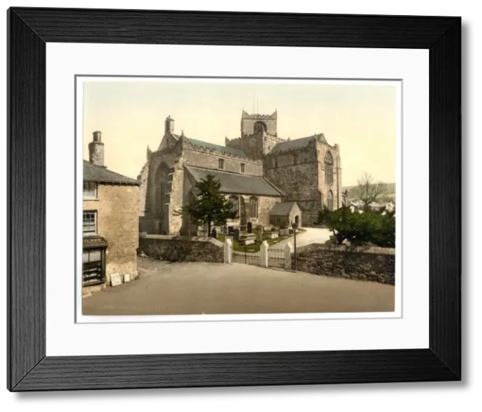 Framed Print : Church, Cartmel, England Framed Print : Church, Cartmel, England