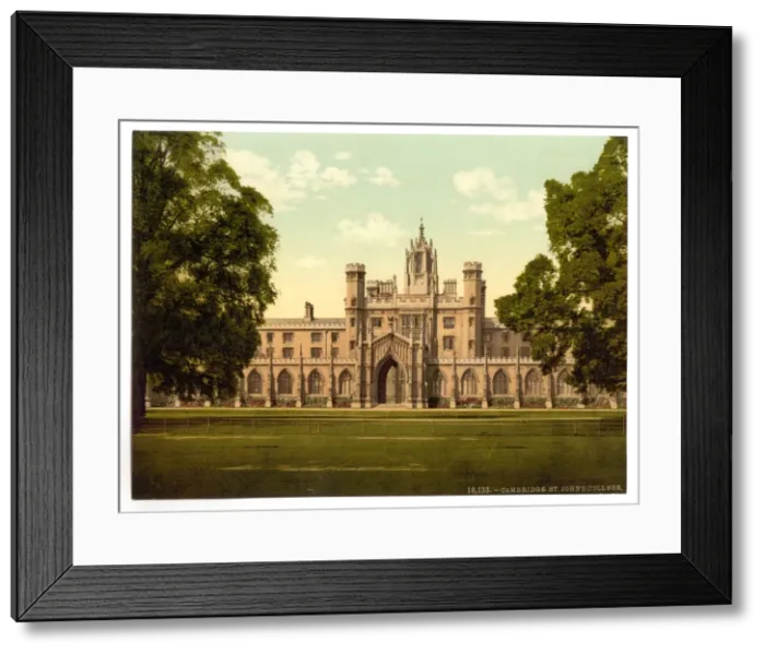 Framed Print : St. Johns College, Cambridge, England Framed Print : St. Johns College, Cambridge, England