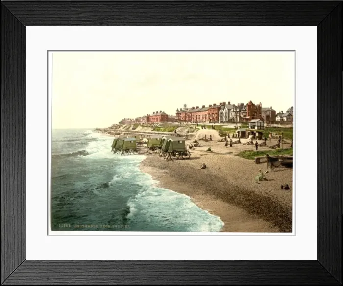 Framed Print : From the pier, Southwell, England Framed Print : From the pier, Southwell, England