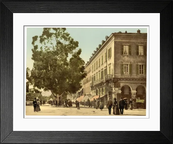 Framed Print : Place Massena, Nice, France (Riviera) Framed Print : Place Massena, Nice, France (Riviera)