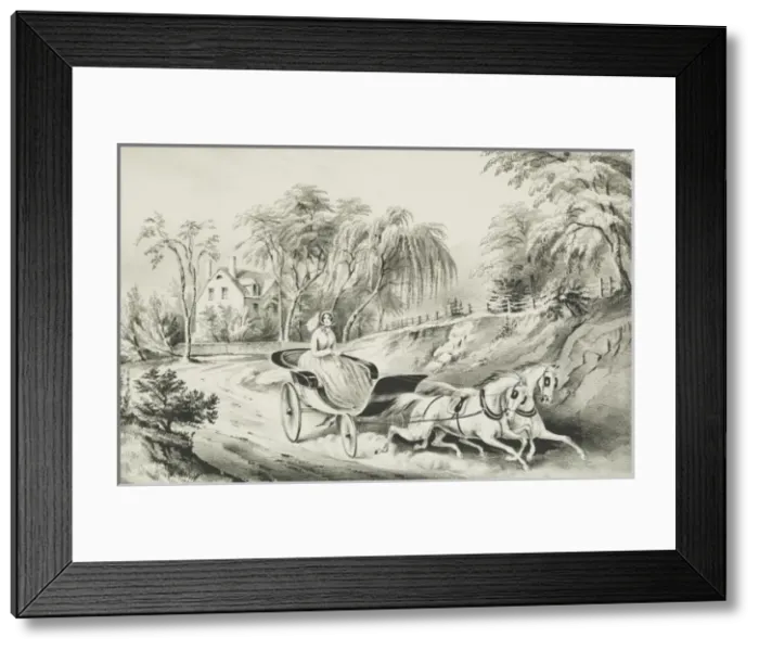 Framed Print : The star of the road Framed Print : The star of the road