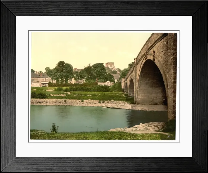 Framed Print : Cathedral, from the river, St. Asaph, Wales Framed Print : Cathedral, from the river, St. Asaph, Wales