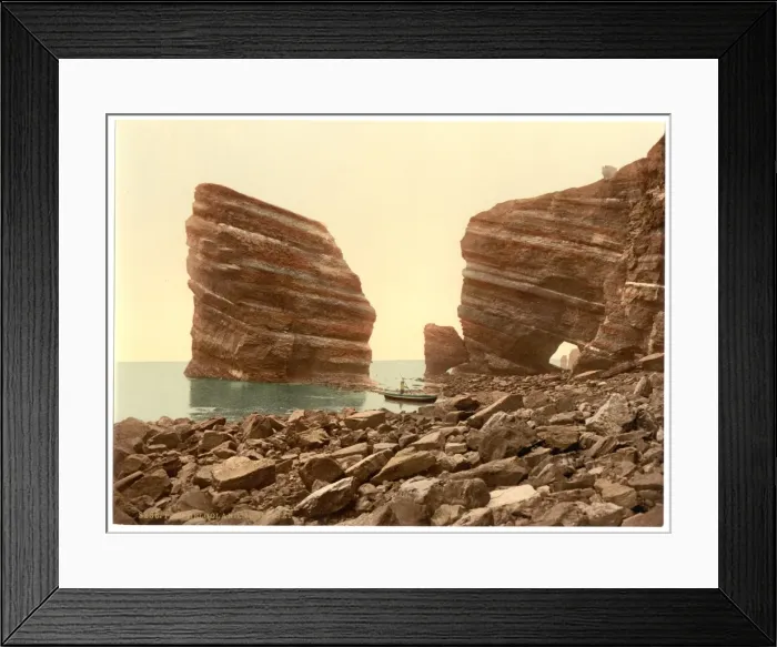 Framed Print : Junk-Gat, Helgoland, Germany Framed Print : Junk-Gat, Helgoland, Germany