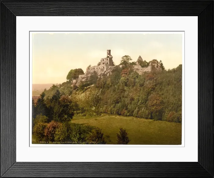 Framed Print : Gottingen Hardenberg Ruins, Hanover, Germany Framed Print : Gottingen Hardenberg Ruins, Hanover, Germany