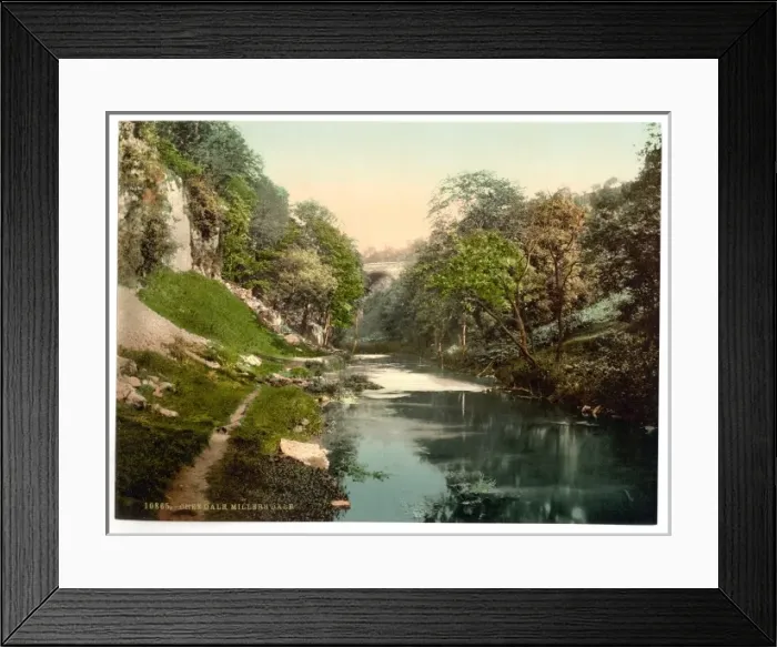 Framed Print : Chee Dale, Millers Dale, Derbyshire, England Framed Print : Chee Dale, Millers Dale, Derbyshire, England