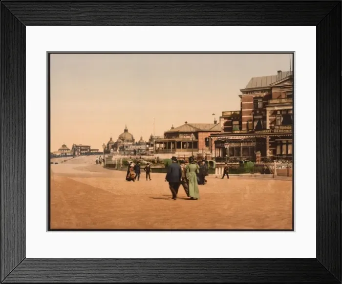 Framed Print : Rauch Hotel, Scheveningen, Holland Framed Print : Rauch Hotel, Scheveningen, Holland