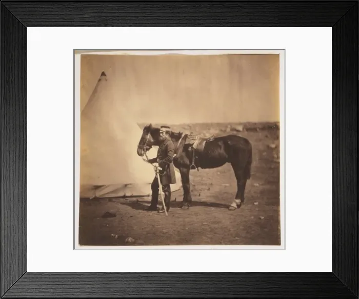 Framed Print : Captain Layard, aide-de-camp to Lieutenant General Pennefath Framed Print : Captain Layard, aide-de-camp to Lieutenant General Pennefath