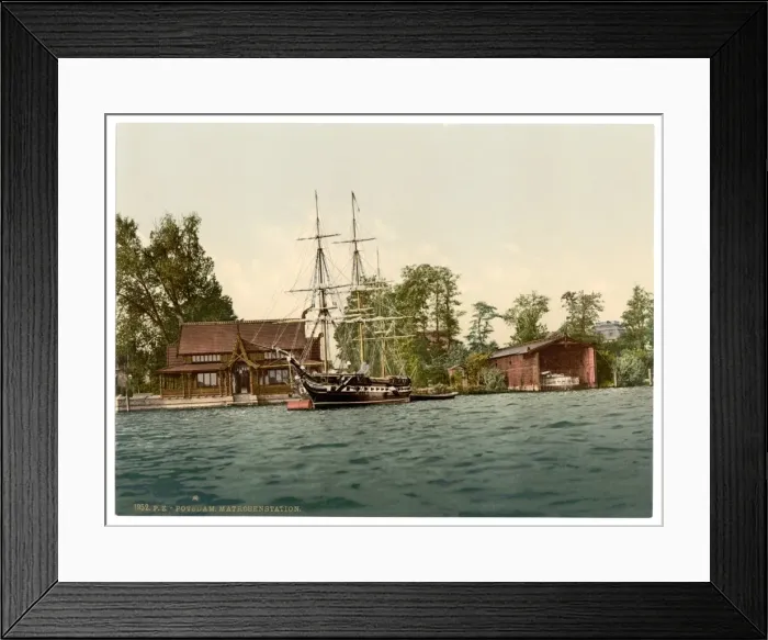 Framed Print : Sailors training station, Potsdam, Berlin, Germany Framed Print : Sailors training station, Potsdam, Berlin, Germany