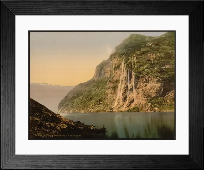Framed Print : The Seven Sisters, Geiranger Fjord, Norway Framed Print : The Seven Sisters, Geiranger Fjord, Norway