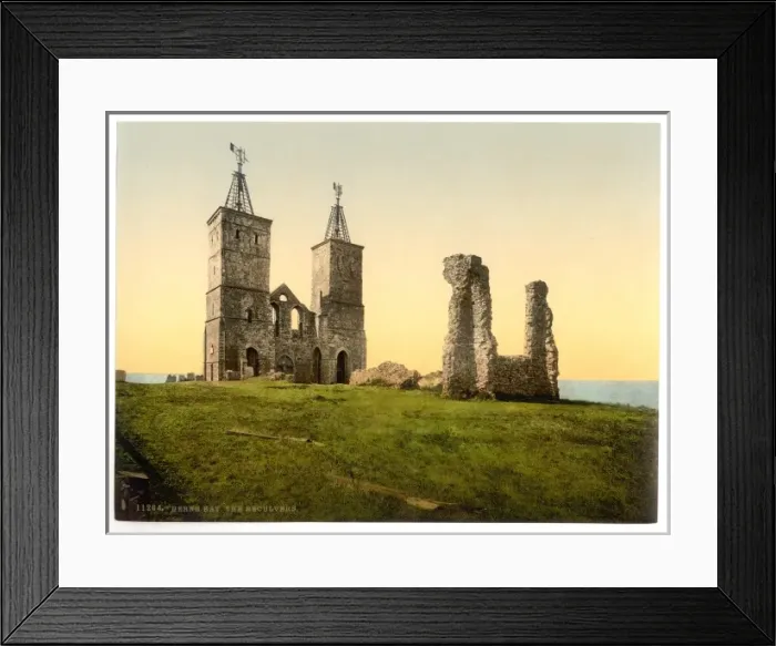 Framed Print : The Reculvers, Herne Bay, England Framed Print : The Reculvers, Herne Bay, England