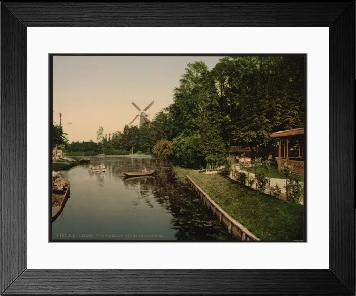Framed Print : View from Rijnsburgerburg, Leyden, (i. e. Leiden) Holland