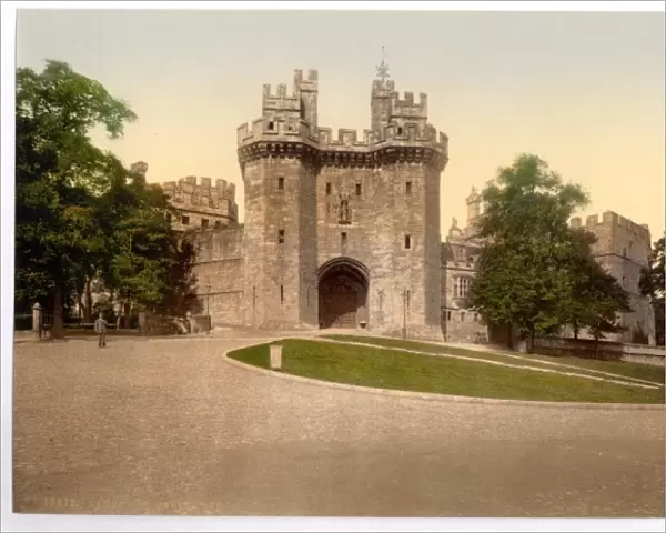 The gateway, Lancaster Castle, England