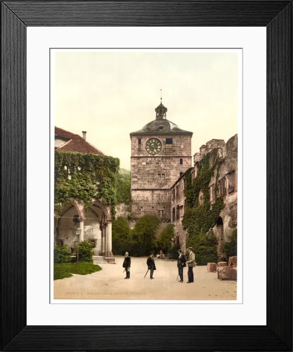 Framed Print : Ruprechtsbau, Heidelberg, Baden, Germany Framed Print : Ruprechtsbau, Heidelberg, Baden, Germany