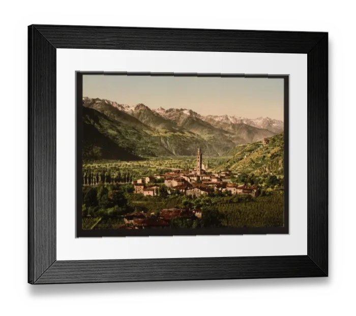 Framed Print : Madonna di Tirano, Tirano, Italy Framed Print : Madonna di Tirano, Tirano, Italy