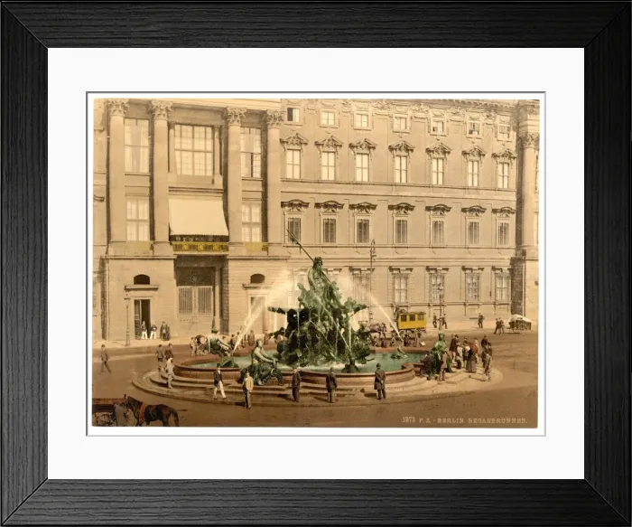 Framed Print : The Fountain, Royal Palace, Berlin, Germany Framed Print : The Fountain, Royal Palace, Berlin, Germany