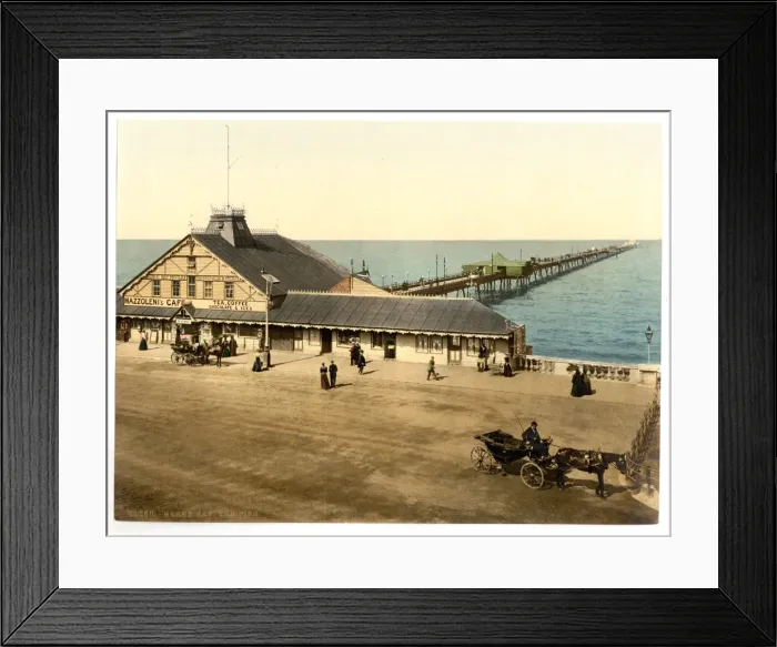 Framed Print : The pier, Herne Bay, England Framed Print : The pier, Herne Bay, England