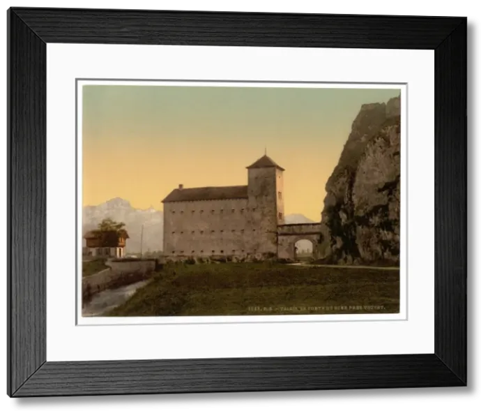 Framed Print : Voury, the Port du Scex (Gate of Scex), Valais, Switzerland Framed Print : Voury, the Port du Scex (Gate of Scex), Valais, Switzerland