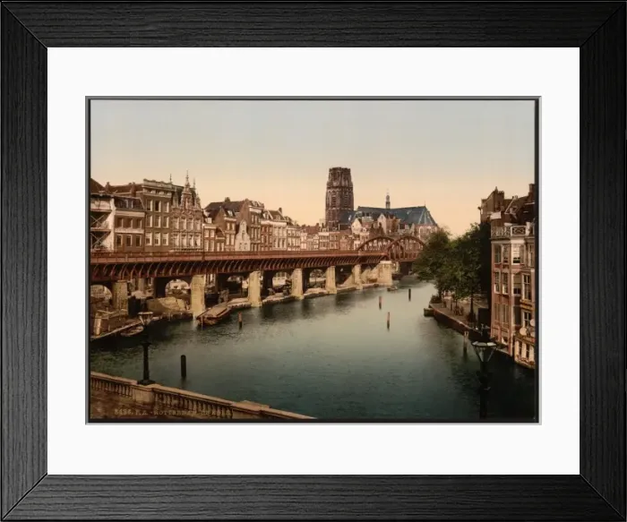 Framed Print : The Kolk, Rotterdam, Holland Framed Print : The Kolk, Rotterdam, Holland