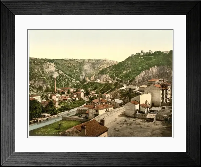 Framed Print : Fiume, Zwirthal, Croatia, Austro-Hungary Framed Print : Fiume, Zwirthal, Croatia, Austro-Hungary