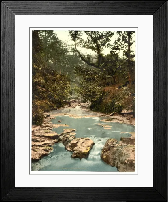 Framed Print : Scarborough, Hayburn Wyke, Yorkshire, England Framed Print : Scarborough, Hayburn Wyke, Yorkshire, England