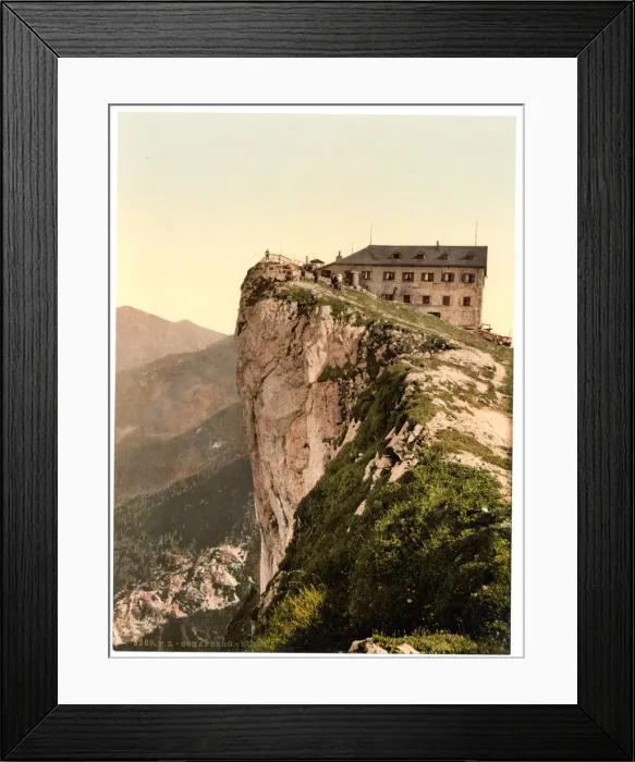 Framed Print : Hotel Schafberg, Upper Austria, Austro-Hungary Framed Print : Hotel Schafberg, Upper Austria, Austro-Hungary