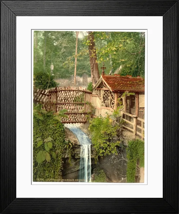 Framed Print : Shanklin, Chine, Isle of Wight, England Framed Print : Shanklin, Chine, Isle of Wight, England