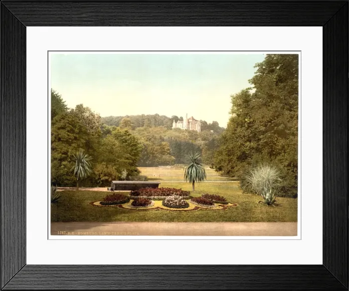 Framed Print : Tennis ground, Homburg (i. e. Bad Homburg vor der Hohe), Hess Framed Print : Tennis ground, Homburg (i. e. Bad Homburg vor der Hohe), Hess