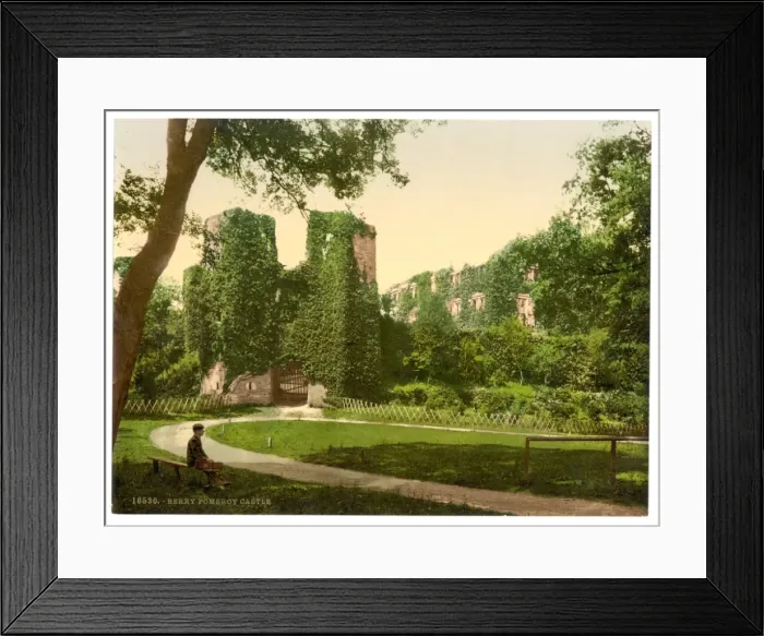 Framed Print : Berry Pomeroy Castle, Dartmouth, England Framed Print : Berry Pomeroy Castle, Dartmouth, England