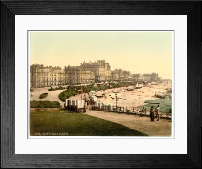 Framed Print : The Parade from the Wish Tower, Eastbourne, England Framed Print : The Parade from the Wish Tower, Eastbourne, England