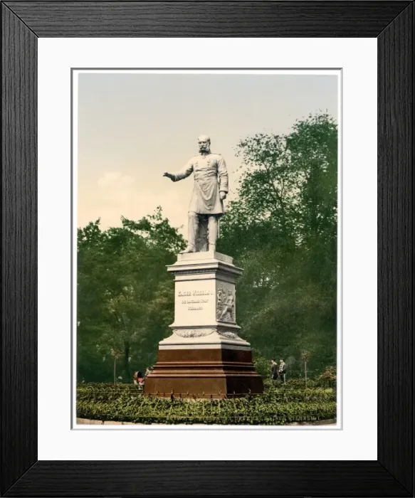 Framed Print : Memorial to Emperor William I. Wiesbaden, Hesse-Nassau, Ger Framed Print : Memorial to Emperor William I. Wiesbaden, Hesse-Nassau, Ger
