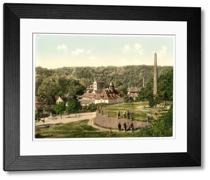 Framed Print : Maegdesprung, Hartz, Germany Framed Print : Maegdesprung, Hartz, Germany