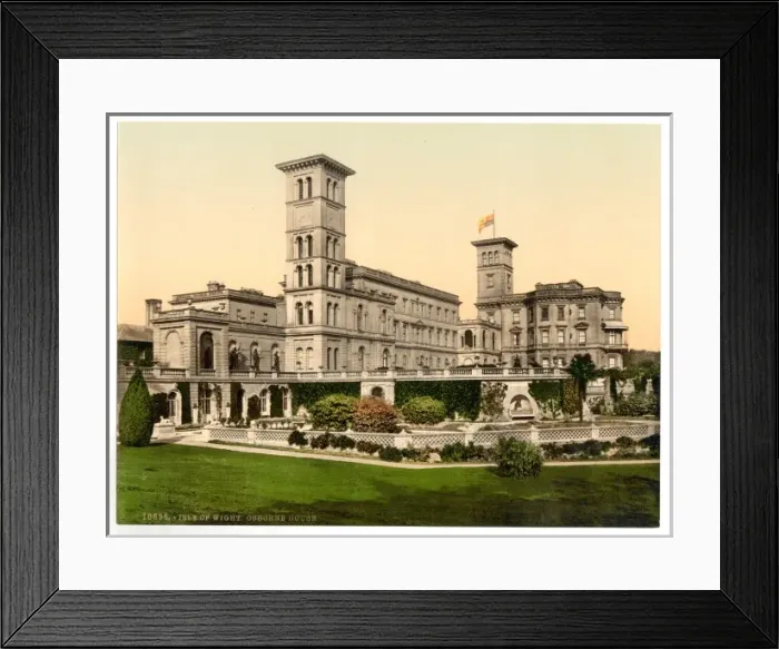 Framed Print : Osborne House, Isle of Wight, England Framed Print : Osborne House, Isle of Wight, England