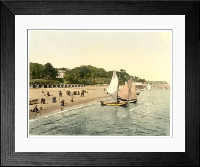 Framed Print : Kulm, Heringsdorf (i. e. Seebad Heringsdorf), Pommeraina, Ge Framed Print : Kulm, Heringsdorf (i. e. Seebad Heringsdorf), Pommeraina, Ge