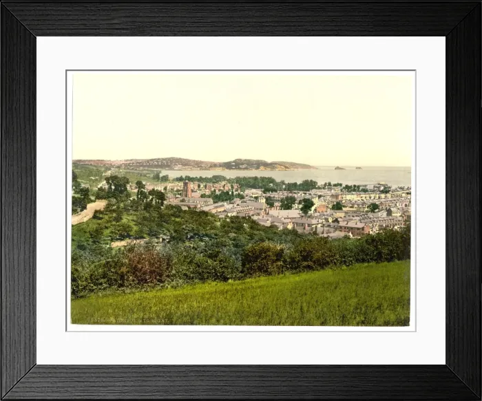 Framed Print : Torquay and Paignton, England