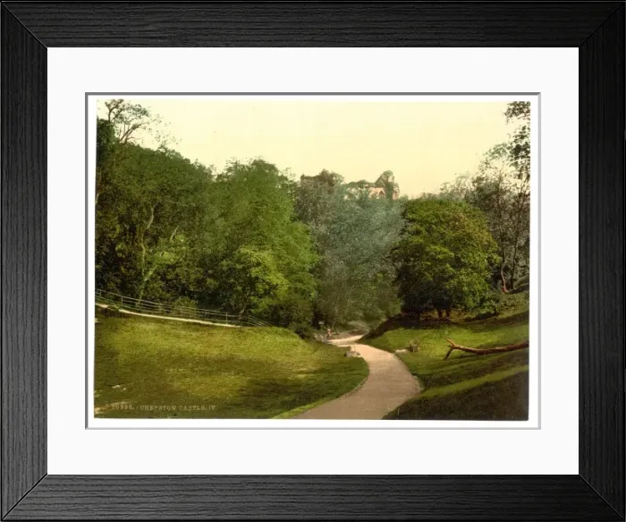 Framed Print : Castle, IV, Chepstow, England Framed Print : Castle, IV, Chepstow, England