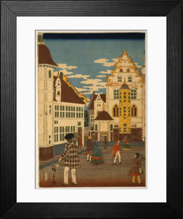 Framed Print : Picture of flourishing America Framed Print : Picture of flourishing America