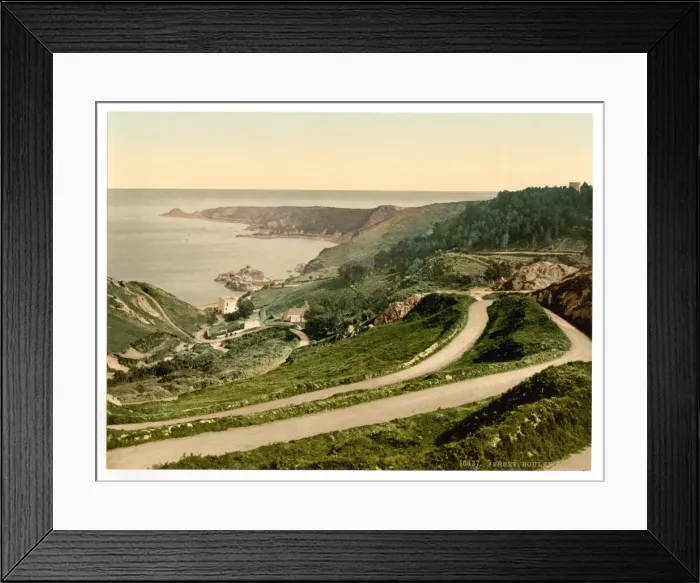Framed Print : Jersey, Bouley Bay, Channel Islands, England Framed Print : Jersey, Bouley Bay, Channel Islands, England