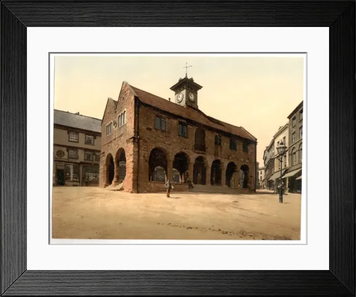 Framed Print : Market Hall, Ross-on-Wye, England Framed Print : Market Hall, Ross-on-Wye, England