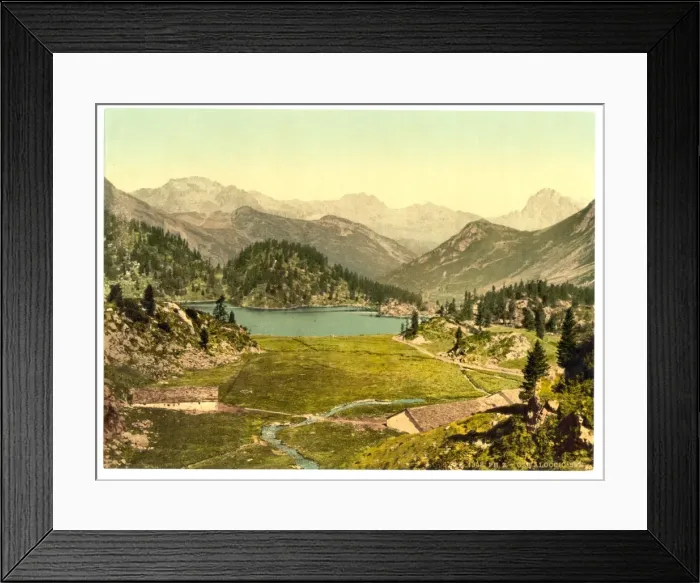 Framed Print : Cavloccio Lake, Grisons, Switzerland Framed Print : Cavloccio Lake, Grisons, Switzerland
