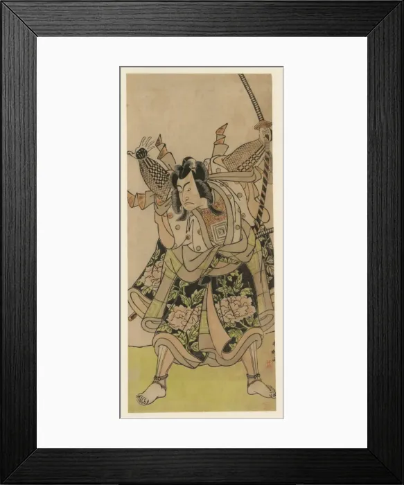 Framed Print : The actor Ichikawa Monnosuke Framed Print : The actor Ichikawa Monnosuke